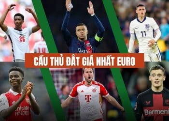Top 10 cầu thủ đắt giá nhất EURO có thể bạn chưa biết