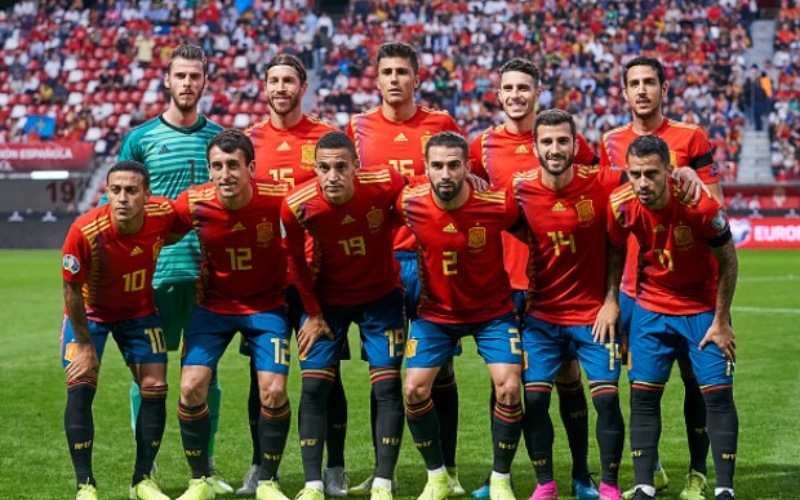 Đội tuyển Tây Ban Nha với 407 bàn thắng tại EURO