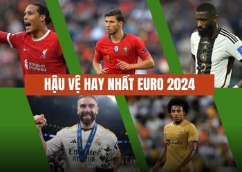 Top 5 hậu vệ hay nhất EURO 2024