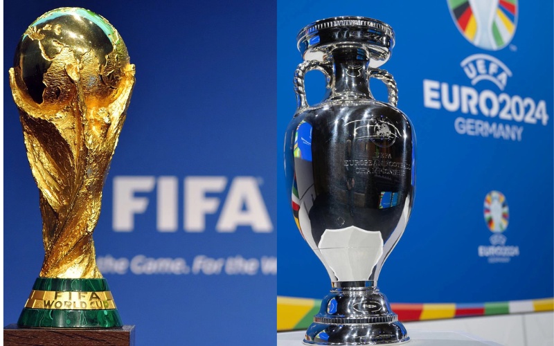 World Cup và Euro là hai giải đấu lớn nhất hàng đầu thế giới
