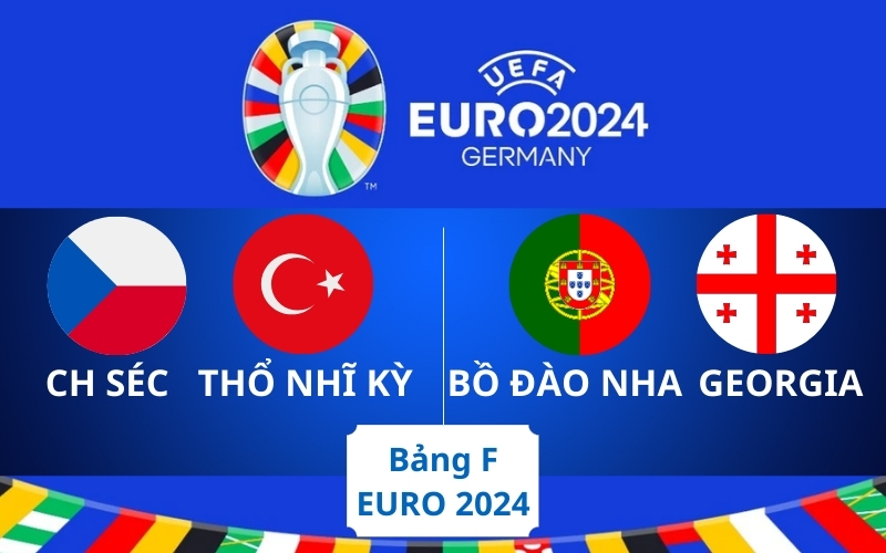 Cập nhật thông tin mới nhất về bảng F Euro 2024