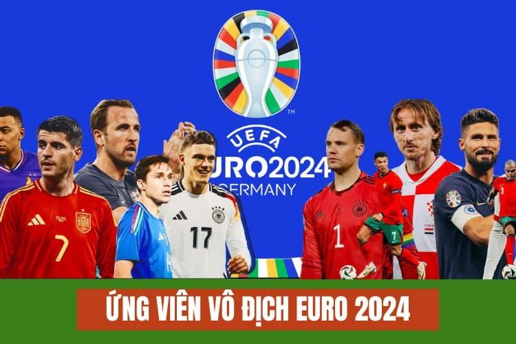 ứng viên vô địch euro 2024