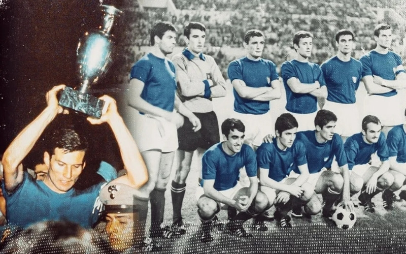 Ý từng vô địch giải Euro vào năm 1968 trên sân nhà
