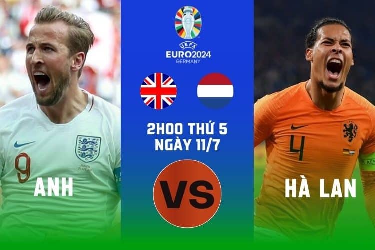 Nhận định và soi kèo trận đấu Anh vs Hà Lan