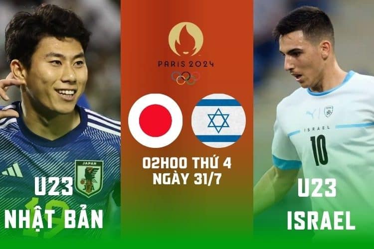 Nhận định và dự đoán kết quả tỷ số trận U23 Nhật Bản vs U23 Israel Olympic 2024