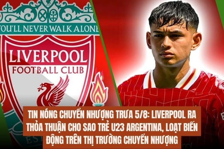 Tin nóng chuyển nhượng trưa 5/8