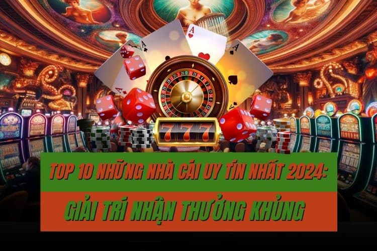 Top 10 những nhà cái uy tín nhất 2024: Giải trí nhận thưởng khủng