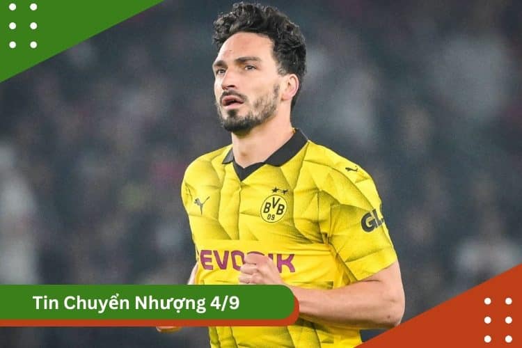 Tin tức bóng đá 4/9