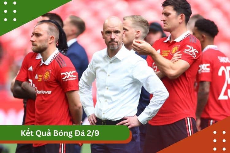 Kết quả bóng đá 2/9