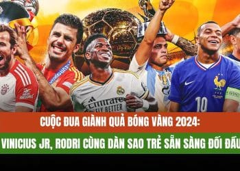 Cuộc Đua Giành Quả Bóng Vàng 2024: Vinicius Jr và Rodri Sẵn Sàng Đối Đầu