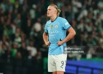 Haaland đột nhiên sa sút khiến Manchester City khốn đốn