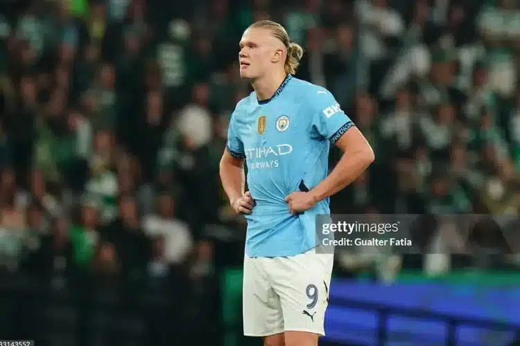 Haaland đột nhiên sa sút khiến Manchester City khốn đốn