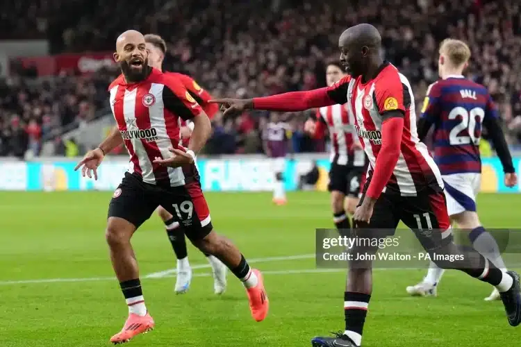 Cặp đôi giúp Brentford bay cao