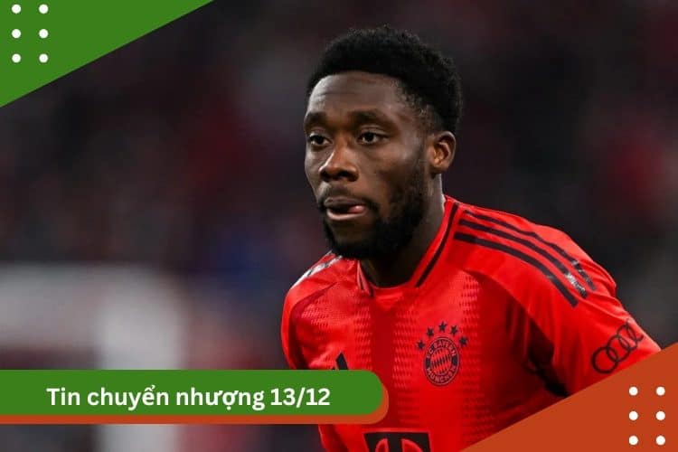Tin chuyển nhượng 13/12