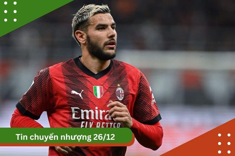Tin chuyển nhượng 26/12