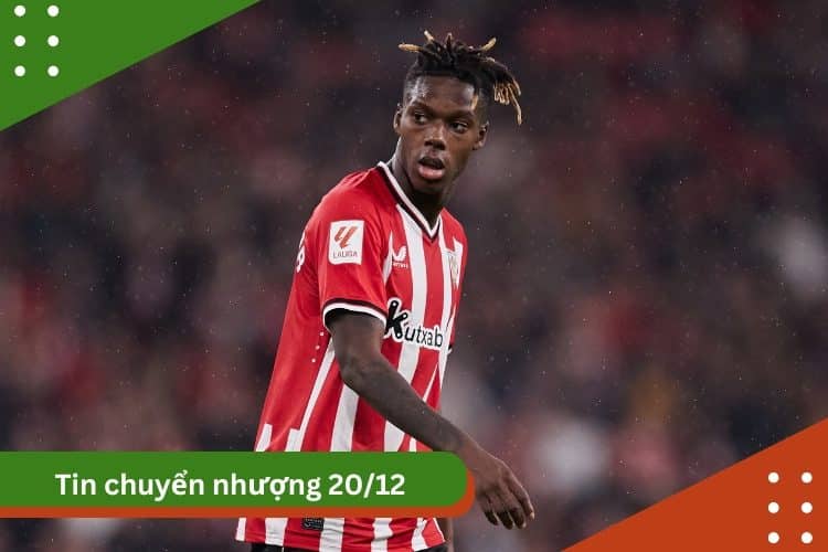 Tin chuyển nhượng 20/12