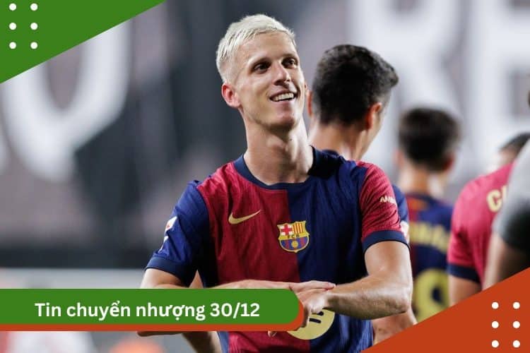 Tin chuyển nhượng 30/12