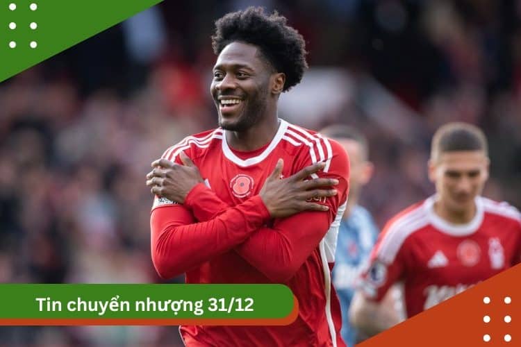 Tin chuyển nhượng 31/12