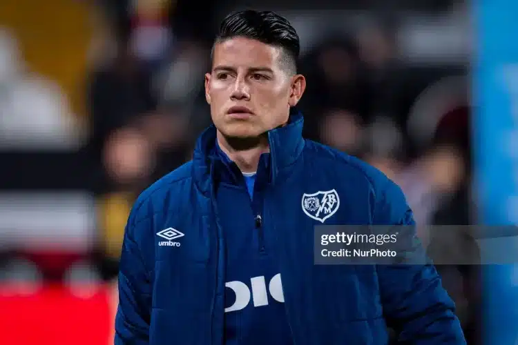 James Rodriguez muốn rời Vallecano