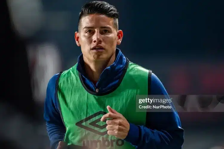 James Rodriguez có thể đến Premier League