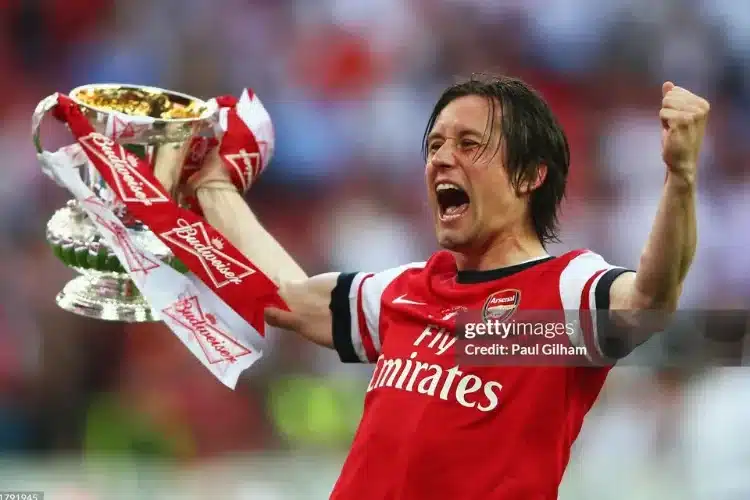 Rosicky có thể tái xuất Arsenal
