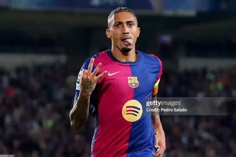 Mùa giải bùng nổ của Raphinha