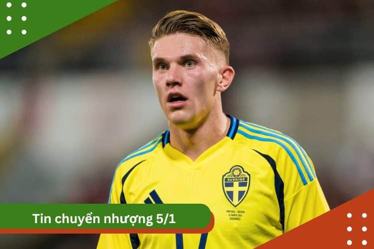 Tin chuyển nhượng 5/1