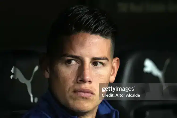 Thêm một bước lùi cho James Rodriguez