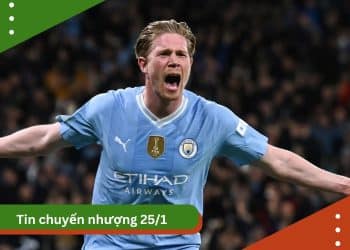 Tin chuyển nhượng 25/1