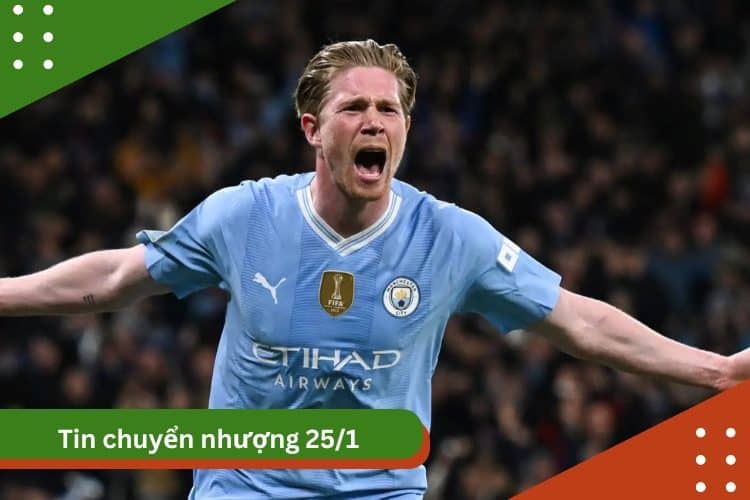 Tin chuyển nhượng 25/1