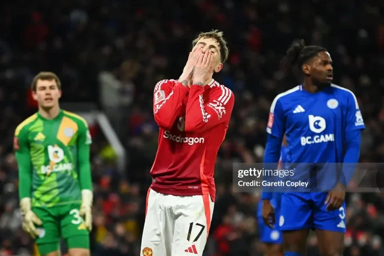 Garnacho tiếp tục gây thất vọng