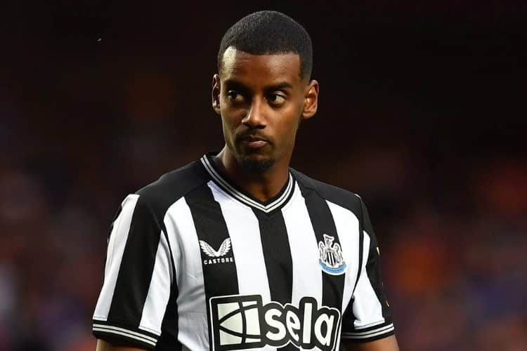 Giá chuyển nhượng của Alexander Isak đã lên đến 160 triệu bảng