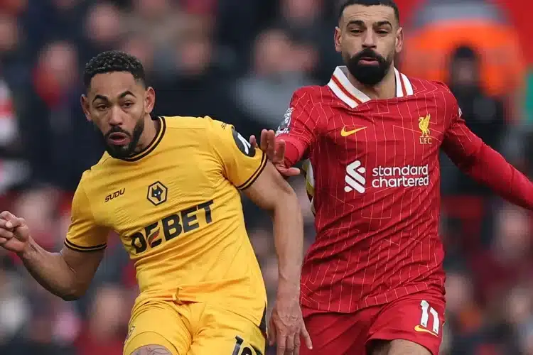 Wolves thi đấu quả cảm trước Liverpool