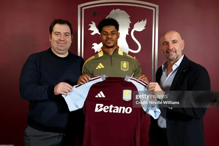 Rashford chính thức rời Manchester United, đầu quân cho Aston Villa