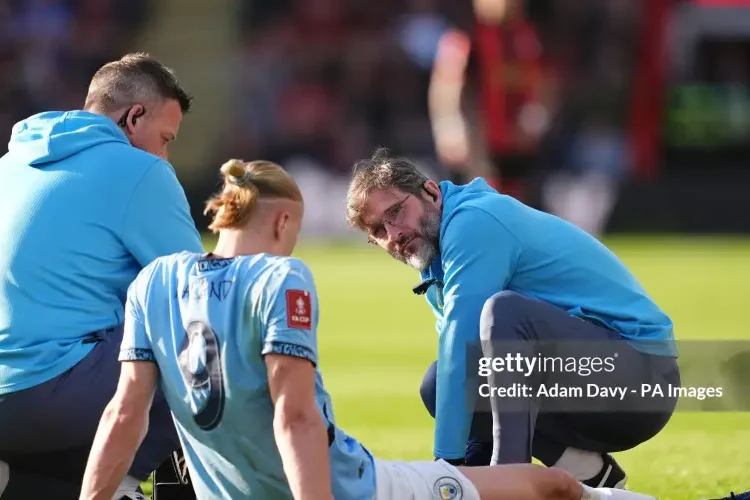 Hình ảnh gây choáng của Haaland