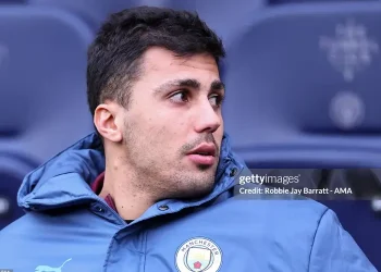 Rodri đã có thể thực hiện những đường chuyền xa chính xác