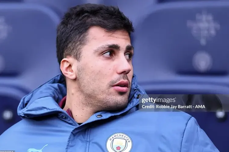 Rodri đã có thể thực hiện những đường chuyền xa chính xác