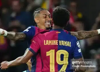 Barca sẵn sàng bán Raphinha hơn 80 triệu euro