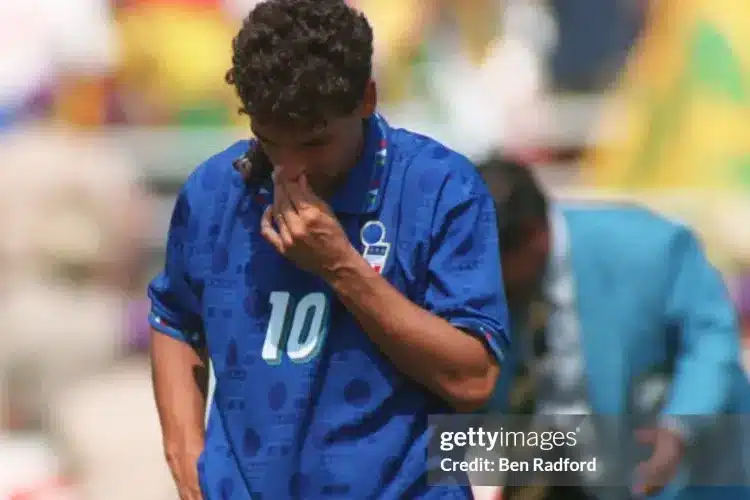 Roberto Baggio bất tử từ cú đá hỏng