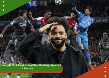Tin tức bóng đá 15/4: Huyền thoại Real lên tiếng, Arsenal bị cảnh báo