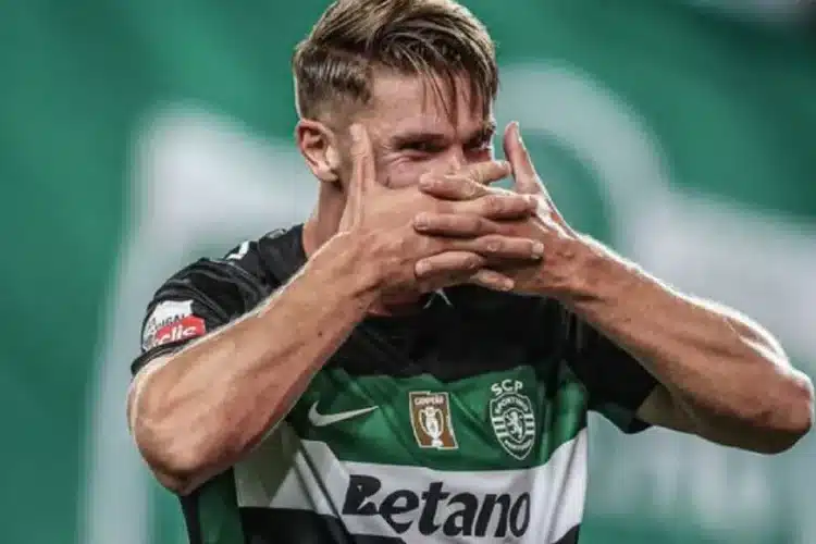 Gyokeres thăng hoa trong màu áo Sporting