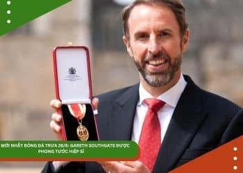 TIN MỚI NHẤT BÓNG ĐÁ TRƯA 26/6: GARETH SOUTHGATE ĐƯỢC PHONG TƯỚC HIỆP SĨ, CỰU SAO MU GÂY TRANH CÃI VÌ LOẠI RONALDO
