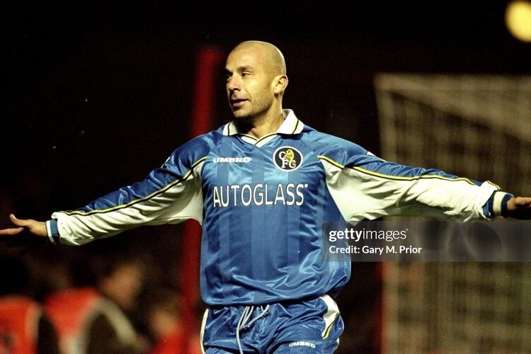 Vialli – Cầu thủ trọc đầu nổi tiếng đầu tiên