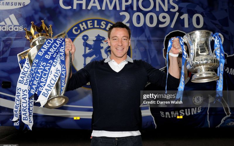 Sự nghiệp Terry đầy ắp danh hiệu