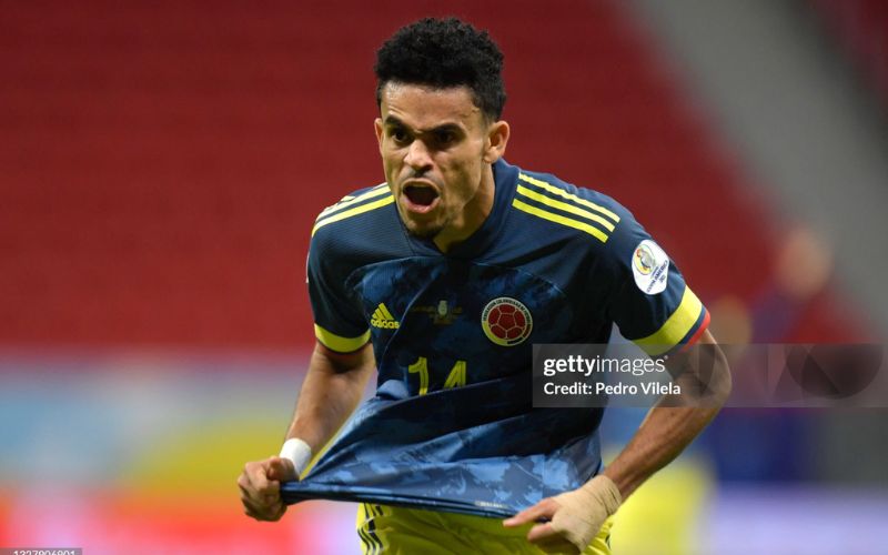 Diaz là trụ cột ở tuyển Colombia