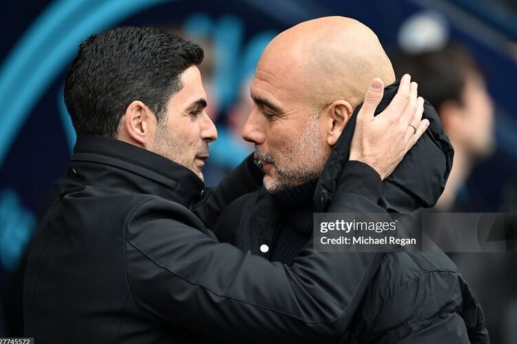 Arteta và Pep đang chung một tầm nhìn