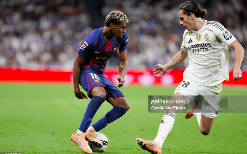 Yamal chơi tệ trước Real Madrid