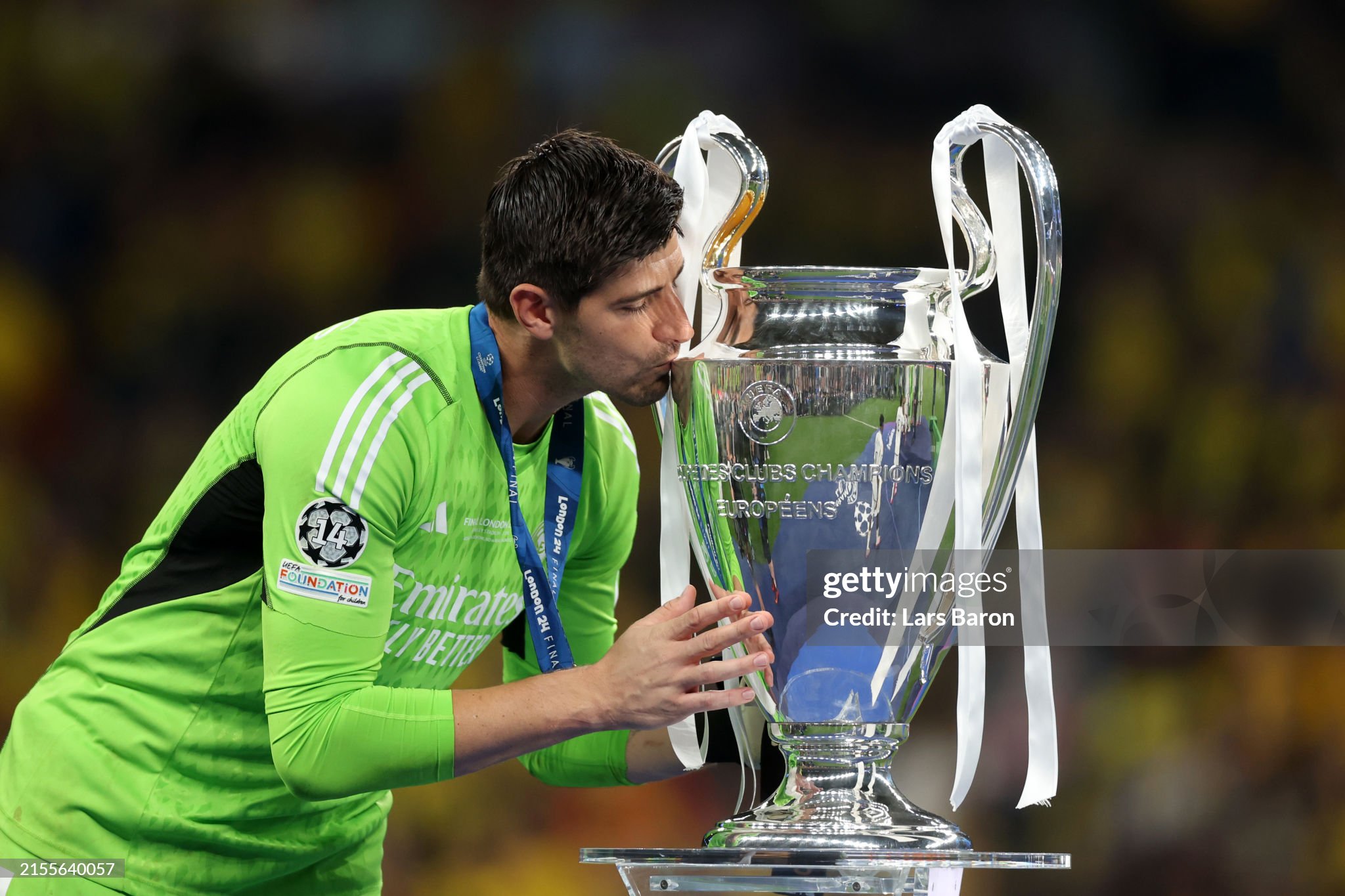 Courtois từng vô địch Champions League