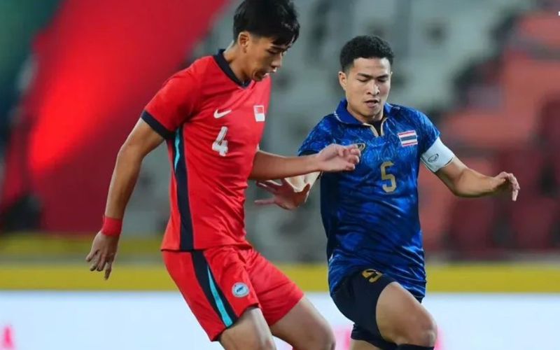 U22 Thái Lan thắng dễ Singapore