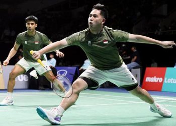 Indonesia giành HCV cầu lông đồng đội nam SEA Games 33